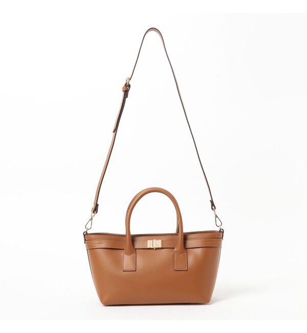 Demi-Luxe BEAMS 「【別注】GIANNI NOTARO / クロア付き 2ハンドル バッグ」|トートバッグ|