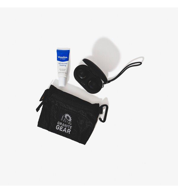 bPr BEAMS「GRANITE GEAR / TRAIL WALLET M」|フィギュア・ホビー|BLACK_GRYLOGO
