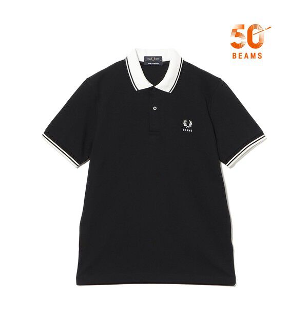 BEAMS「【別注】FRED PERRY / M12」|ポロシャツ|BLACK