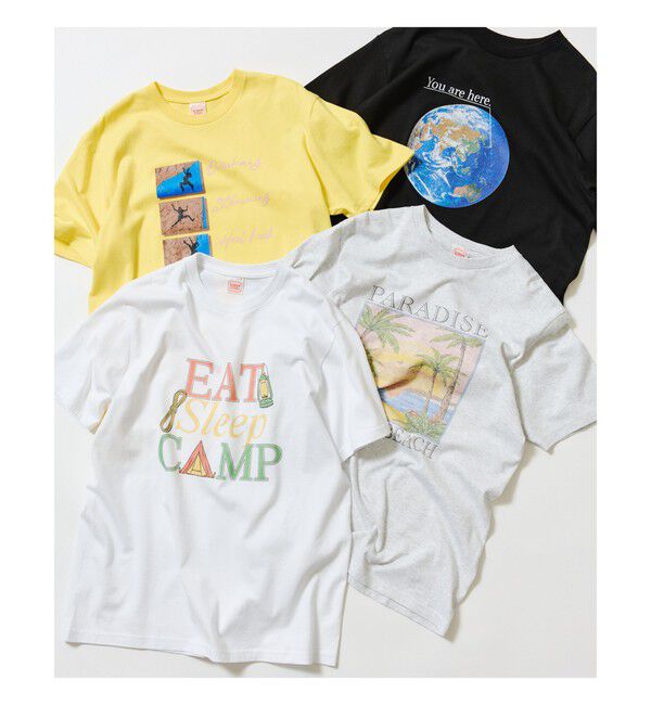 BEAMS PLUS「【別注】SCREEN STARS / Print T-shirts」|Tシャツ・カットソー|