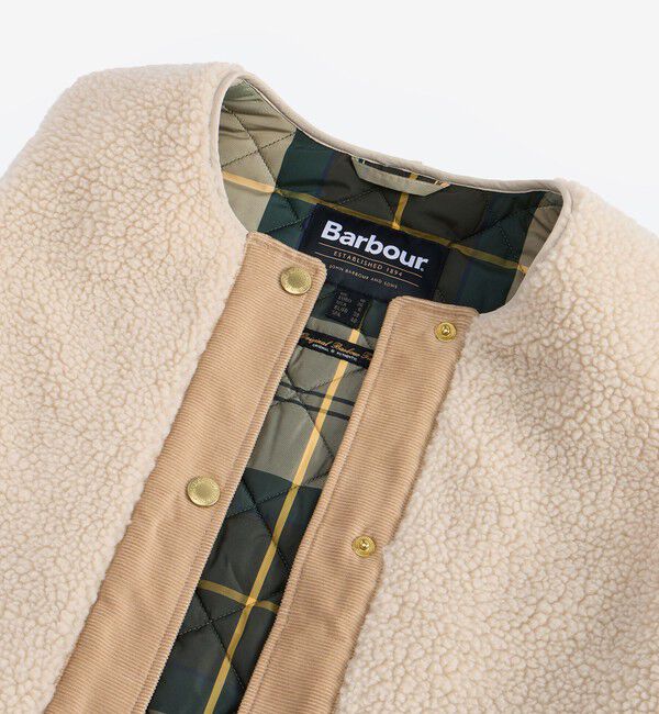 SHIPS for women「《一部予約》【一部SHIPS別注】Barbour: DULSIE LINER」|ベスト・ジレ|