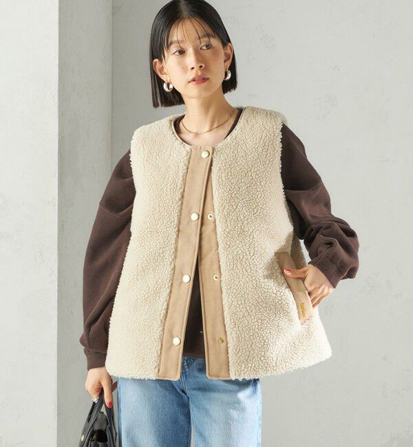 SHIPS for women「《一部予約》【一部SHIPS別注】Barbour: DULSIE LINER」|ベスト・ジレ|