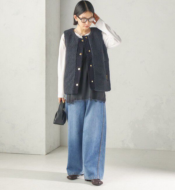 SHIPS for women「《一部予約》【一部SHIPS別注】Barbour: DULSIE LINER」|ベスト・ジレ|
