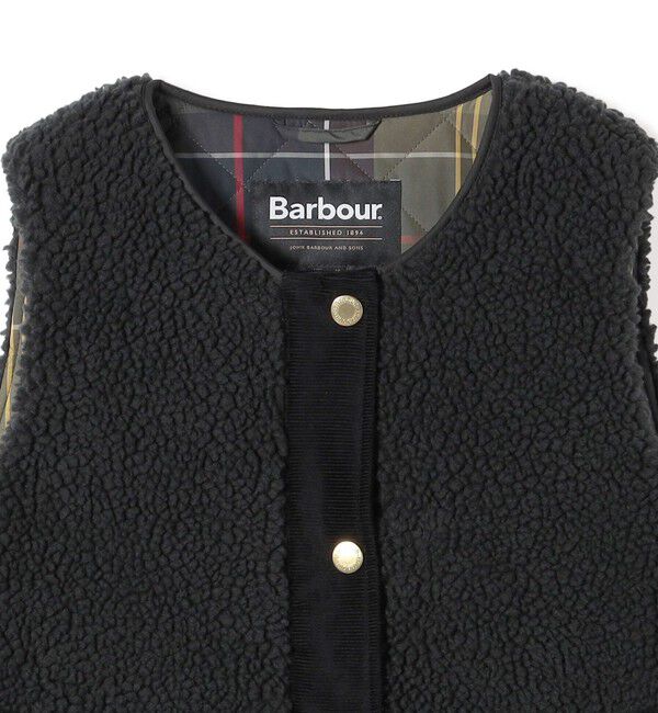 SHIPS for women「《一部予約》【一部SHIPS別注】Barbour: DULSIE LINER」|ベスト・ジレ|
