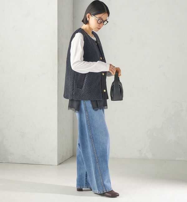 SHIPS for women「《一部予約》【一部SHIPS別注】Barbour: DULSIE LINER」|ベスト・ジレ|