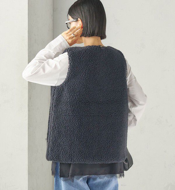 SHIPS for women「《一部予約》【一部SHIPS別注】Barbour: DULSIE LINER」|ベスト・ジレ|