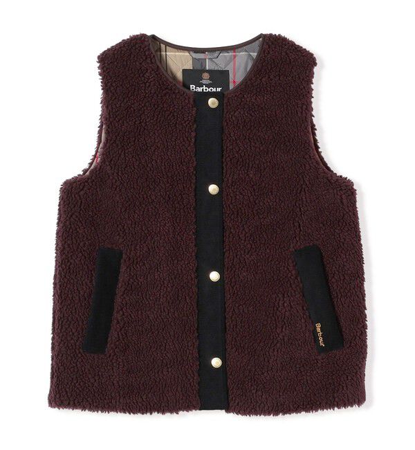 SHIPS for women「《一部予約》【一部SHIPS別注】Barbour: DULSIE LINER」|ベスト・ジレ|