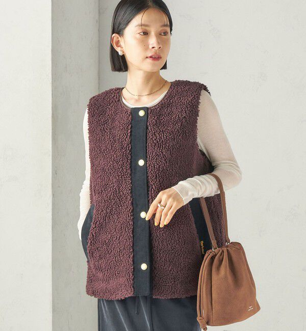 SHIPS for women「《一部予約》【一部SHIPS別注】Barbour: DULSIE LINER」|ベスト・ジレ|