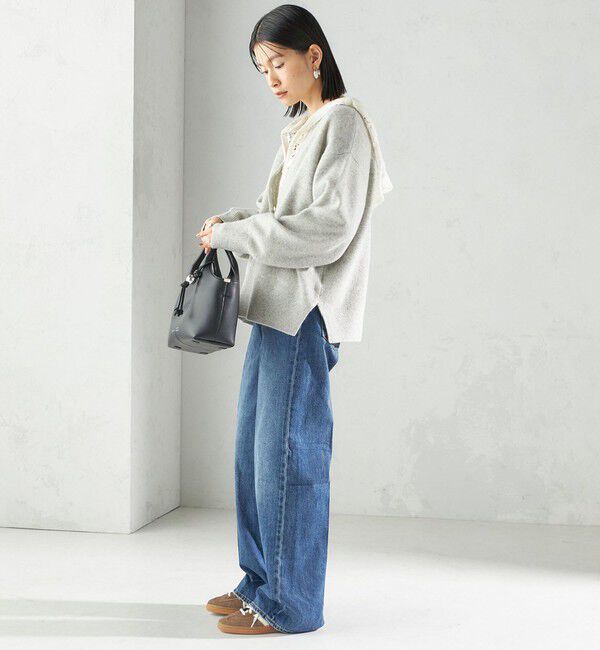 SHIPS for women「Levi&rsquo;s:RIBCAGE WIDE LEG」|デニム|