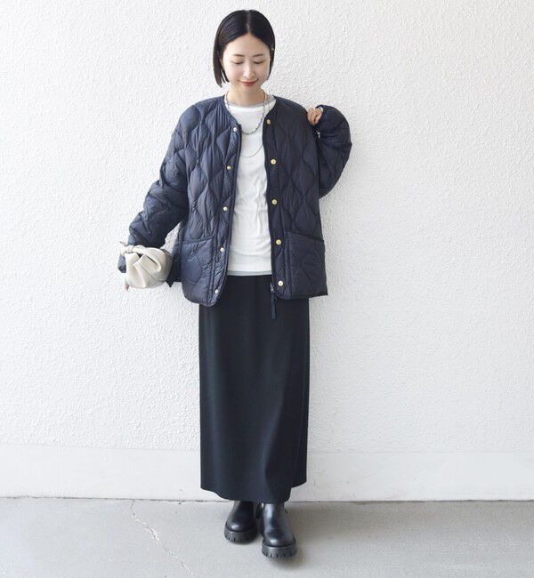 SHIPS for women「【SHIPS別注】TAION:〈手洗い可能〉リブ マルチ WAY ダウン ジャケット」|ダウン|
