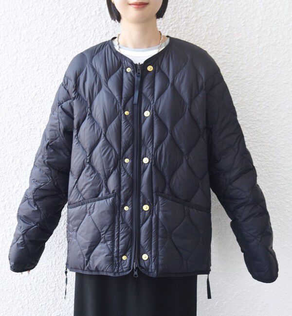SHIPS for women「【SHIPS別注】TAION:〈手洗い可能〉リブ マルチ WAY ダウン ジャケット」|ダウン|