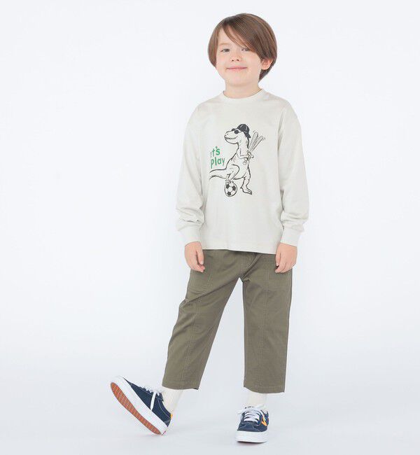 SHIPS KIDS「SHIPS KIDS:100～130cm /テーパード クロップド パンツ」|その他|