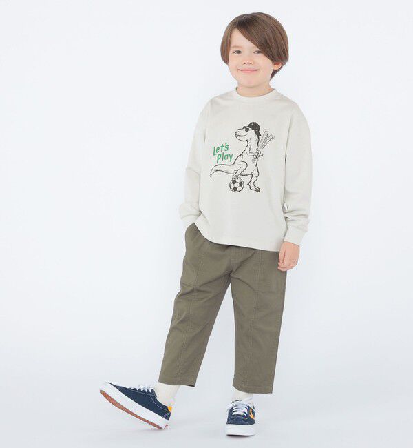 SHIPS KIDS「SHIPS KIDS:100～130cm /テーパード クロップド パンツ」|その他|