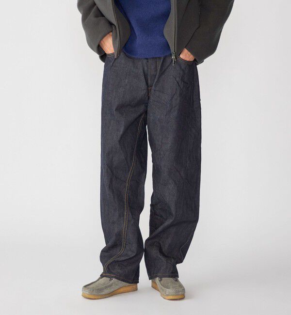 SHIPS「【SHIPS別注】SKEWed: DENIM LV ONE WASH」|デニム|ネイビー