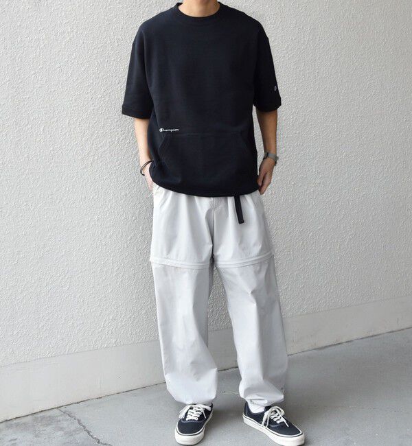 SHIPS any「SHIPS any:〈撥水加工〉タスラン SOLOTEX(R) 2WAY トラック パンツ(セットアップ対応)◇」|カーゴ|