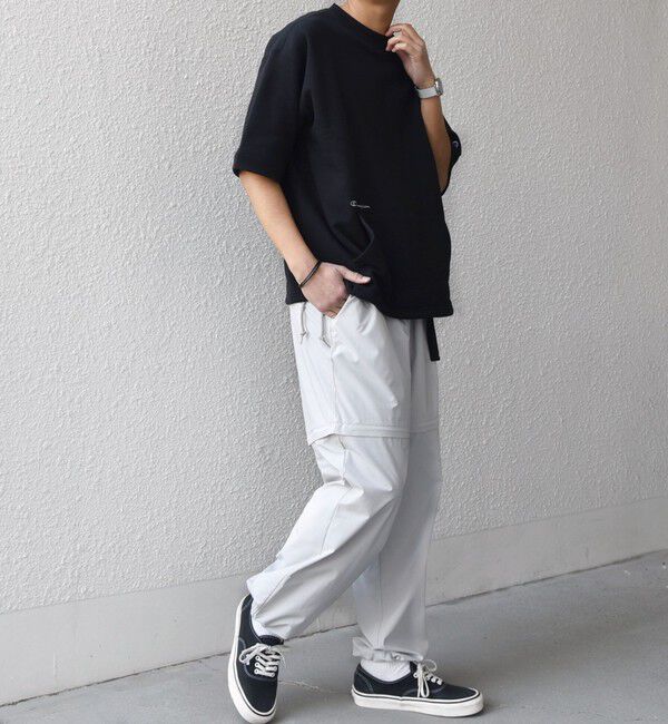 SHIPS any「SHIPS any:〈撥水加工〉タスラン SOLOTEX(R) 2WAY トラック パンツ(セットアップ対応)◇」|カーゴ|