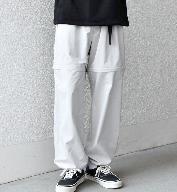 SHIPS any「SHIPS any:〈撥水加工〉タスラン SOLOTEX(R) 2WAY トラック パンツ(セットアップ対応)◇」|カーゴ|