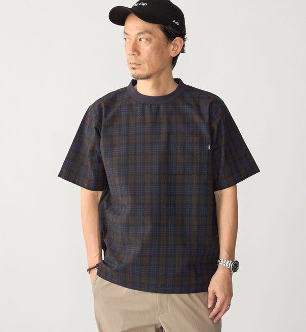 SHIPS「SHIPS:〈MADE IN JAPAN〉空羽 サッカー Tシャツ」|Tシャツ・カットソー|
