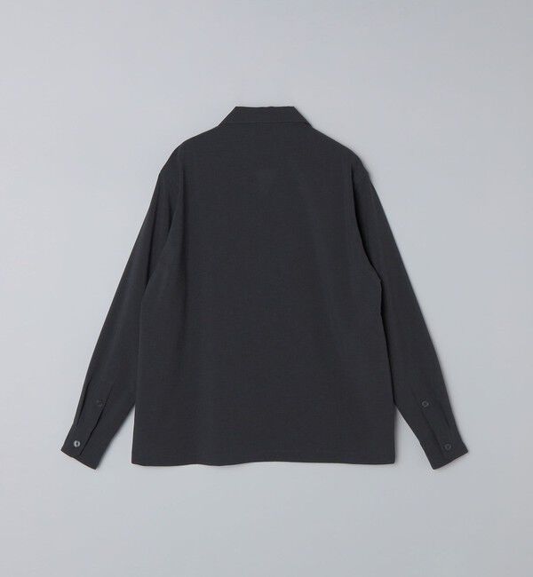SHIPS「SHIPS:〈撥水/防しわ/洗濯機可能〉DOT AIR(R)オープンカラーシャツ(セットアップ対応)」|シャツ・ブラウス|