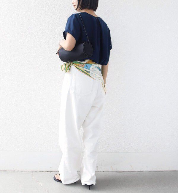 SHIPS for women「〈手洗い可能〉襟 刺繍 デザイン ヴィンテージ スパン ブラウス」|シャツ・ブラウス|