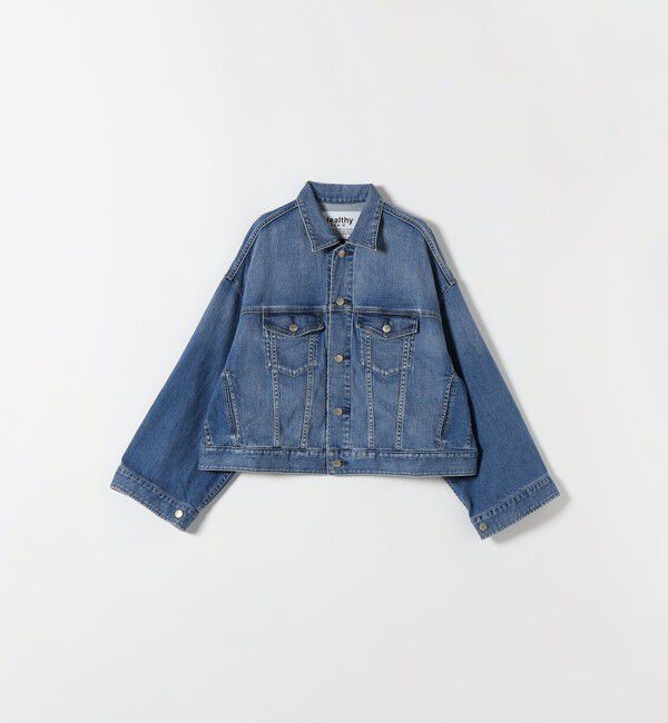 SHIPS any「Healthy DENIM:〈洗濯機可能〉デニム ジャケット」|デニムジャケット|ブルー