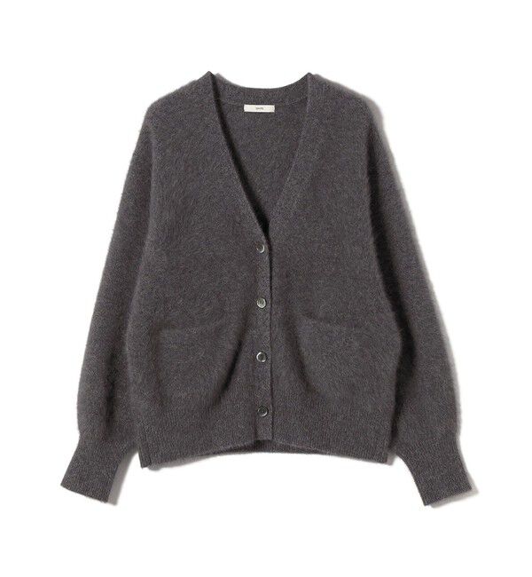 SHIPS for women「《予約》杢 フォックス カシミヤ Vネック カーディガン」|カーディガン|