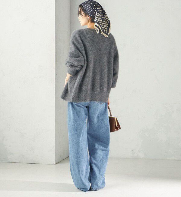 SHIPS for women「《予約》杢 フォックス カシミヤ Vネック カーディガン」|カーディガン|