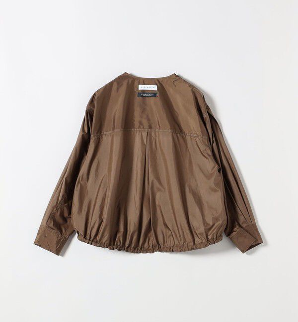 quaranciel「《予約》quaranciel:〈防水/防風/洗濯機可能〉LIMONTA EAST ノーカラー ドロスト ブルゾン」|ブルゾン・スタジャン|