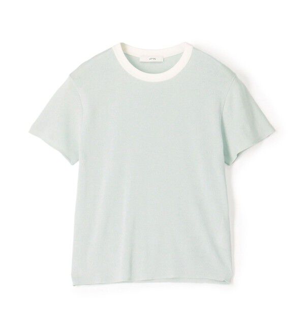 TOMORROWLAND BUYING WEAR「ATON PERFECT FIT プルオーバー」|Tシャツ・カットソー|52 ライトグリーン系