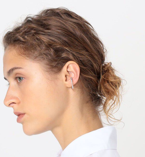 TOMORROWLAND GOODS「BAR Jewellery CONTRA シルバー 片耳 イヤーカフ」|イヤーカフ|