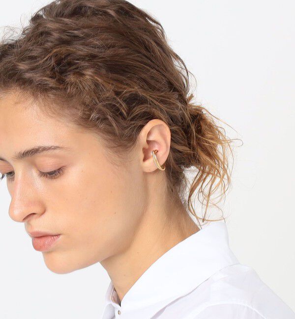 TOMORROWLAND GOODS「BAR Jewellery CONTRA ゴールド 片耳 イヤーカフ」|イヤーカフ|