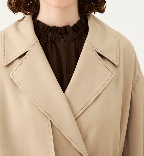 Ballsey「クリアウールギャバジン トレンチコート」|トレンチコート|