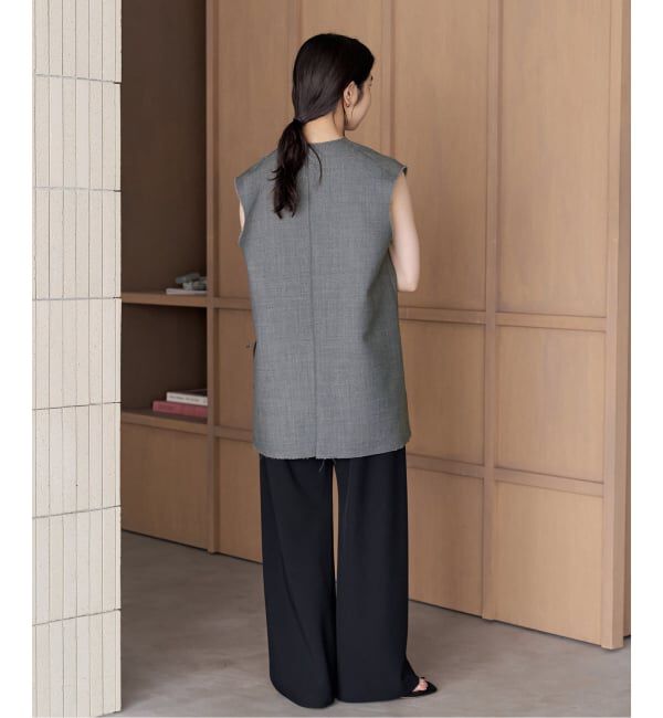 Plage「WO mix rever ジレ」|ベスト・ジレ|