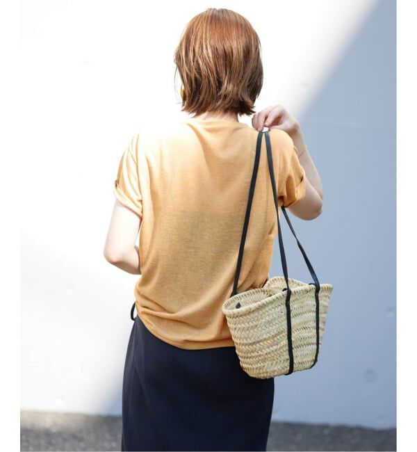 SLOBE IENA「《追加》スラブ5分袖TEE」|Tシャツ・カットソー|