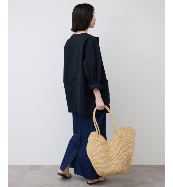 SLOBE IENA「MADE IN MADA /メイドインマダ DOMOINA BAG」|かごバッグ|
