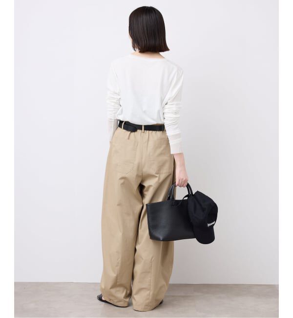 SLOBE IENA「《WEB限定カラーあり/追加7予約》レイヤードスリーブロンTEE」|Tシャツ・カットソー|