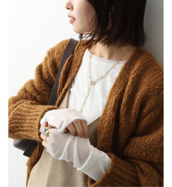 SLOBE IENA「《WEB限定カラーあり/追加7予約》レイヤードスリーブロンTEE」|Tシャツ・カットソー|