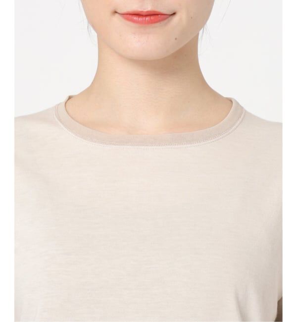 SLOBE IENA「《WEB限定カラーあり/追加7予約》レイヤードスリーブロンTEE」|Tシャツ・カットソー|