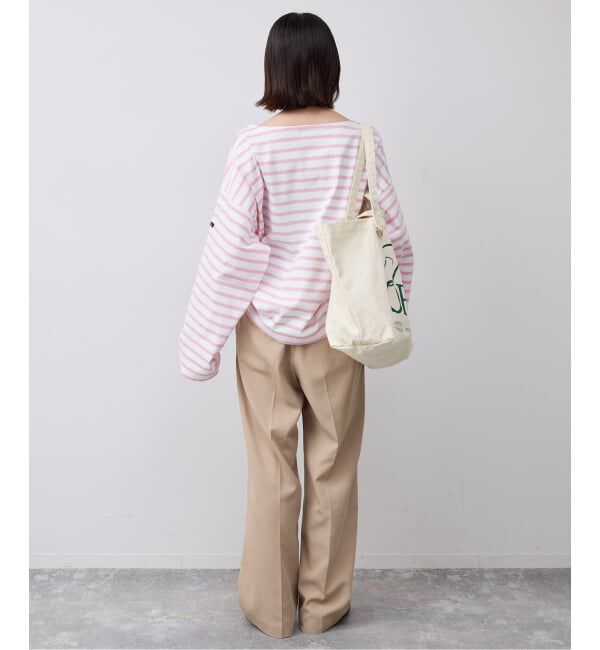 SLOBE IENA「《追加》LE MINOR/ルミノア SLOBE別注 ビッグボーダロンTEE」|Tシャツ・カットソー|