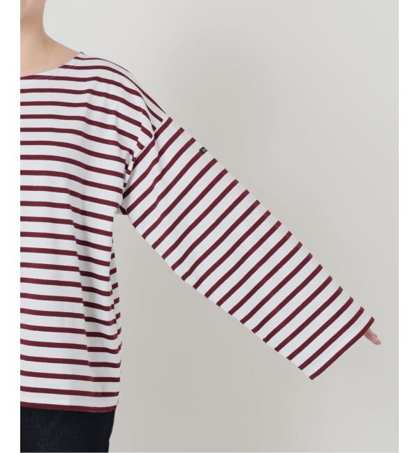 SLOBE IENA「《追加》LE MINOR/ルミノア SLOBE別注 ビッグボーダロンTEE」|Tシャツ・カットソー|