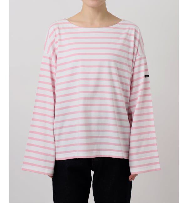 SLOBE IENA「《追加》LE MINOR/ルミノア SLOBE別注 ビッグボーダロンTEE」|Tシャツ・カットソー|