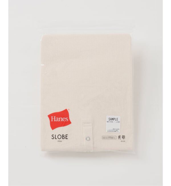 SLOBE IENA「HANES/ヘインズ SLOBE別注 ヘンリーネックワッフル ロンTEE」|Tシャツ・カットソー|