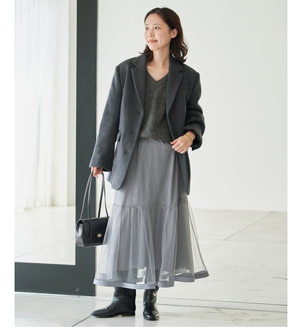 SLOBE IENA「《予約》SLOBE レザーフラップショルダーバッグ」|ショルダー・メッセンジャー|