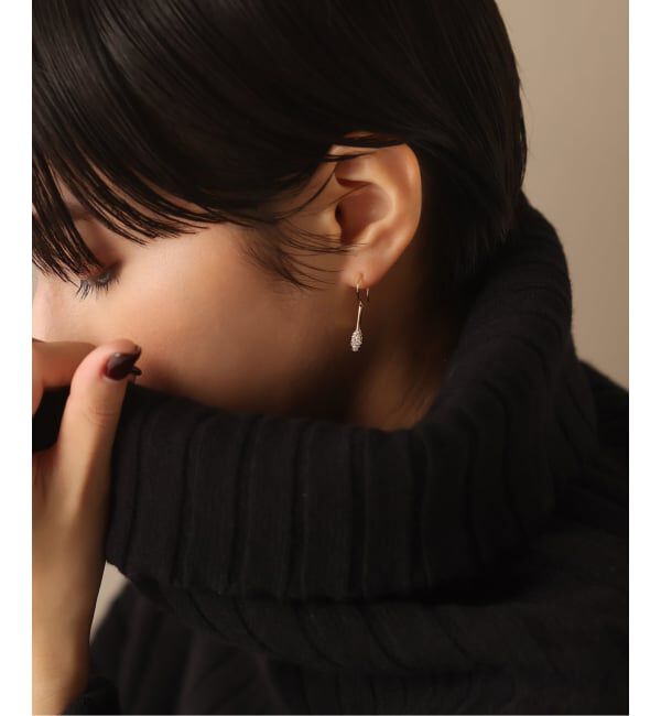 Lilas by Spick&Span「リファインドダイヤパヴェピアス K18（両耳）」|ピアス|