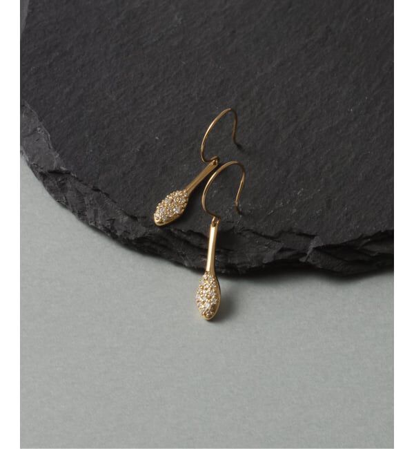 Lilas by Spick&Span「リファインドダイヤパヴェピアス K18（両耳）」|ピアス|
