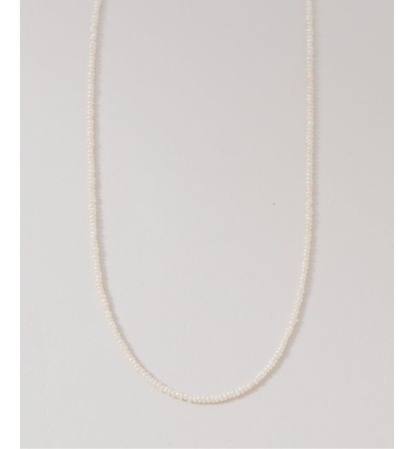 Lilas by Spick&Span「ミニポテトパールネックレス K10」|ネックレス|