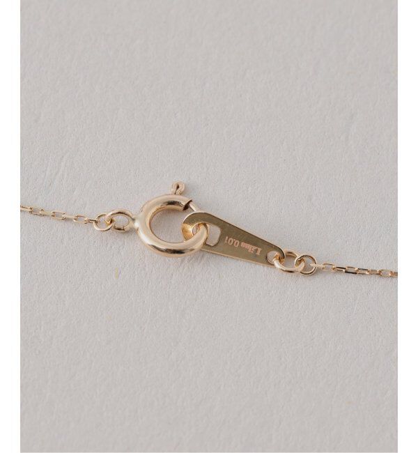 Lilas by Spick&Span「ティアドロップルチルYネックレス K10」|ネックレス|