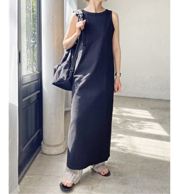Spick and Span「《追加》天竺アメスリロングワンピース」|ワンピース|