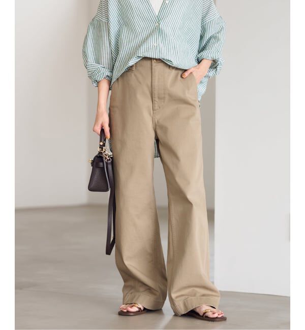 FRAMeWORK「≪WEB限定 / 追加≫OVER SIZED CHINO パンツ 3」|チノ|