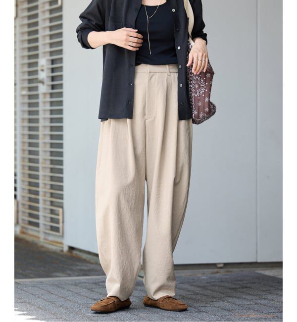 FRAMeWORK「ポリエステルトロタックパンツ」|その他|